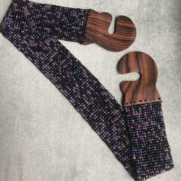 Anthropologie beaded belt - Picture 2 of 3